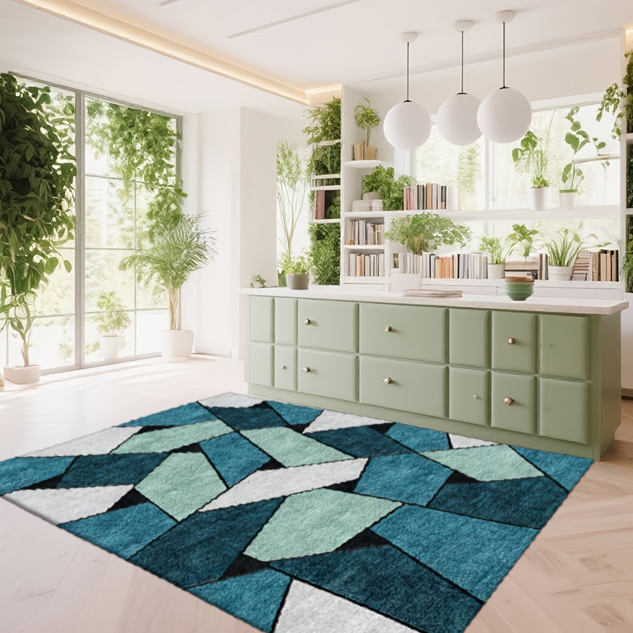 Home Decor Color Palettes - سجادة مستوحاة من الشواطئ بألوان المحيط