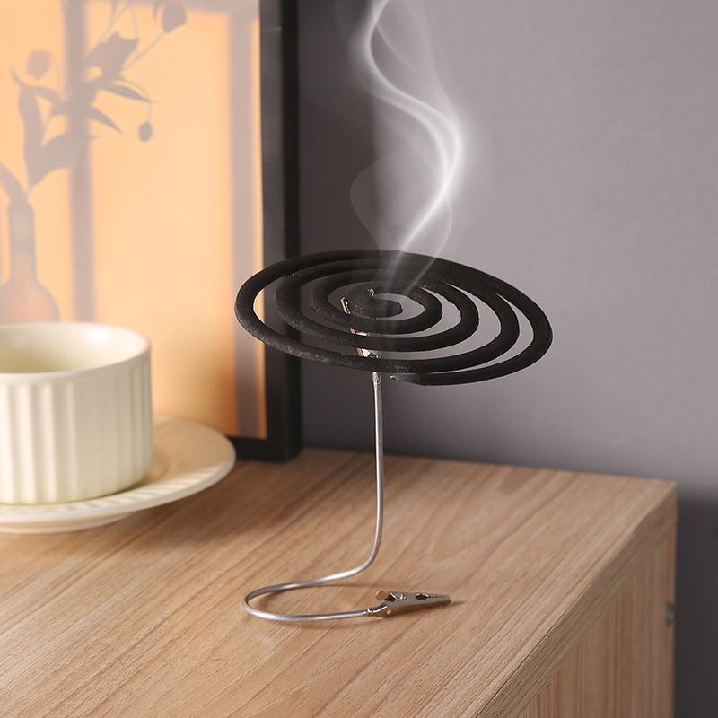 Incense Stick Holder - المعادن مزدوجة نهاية البعوض لفائف كليب
