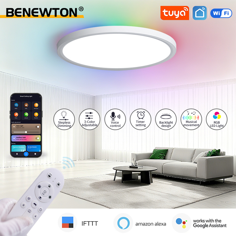 Home Decor Free App - BENEWTON Tuya الذكية واي فاي ضوء
