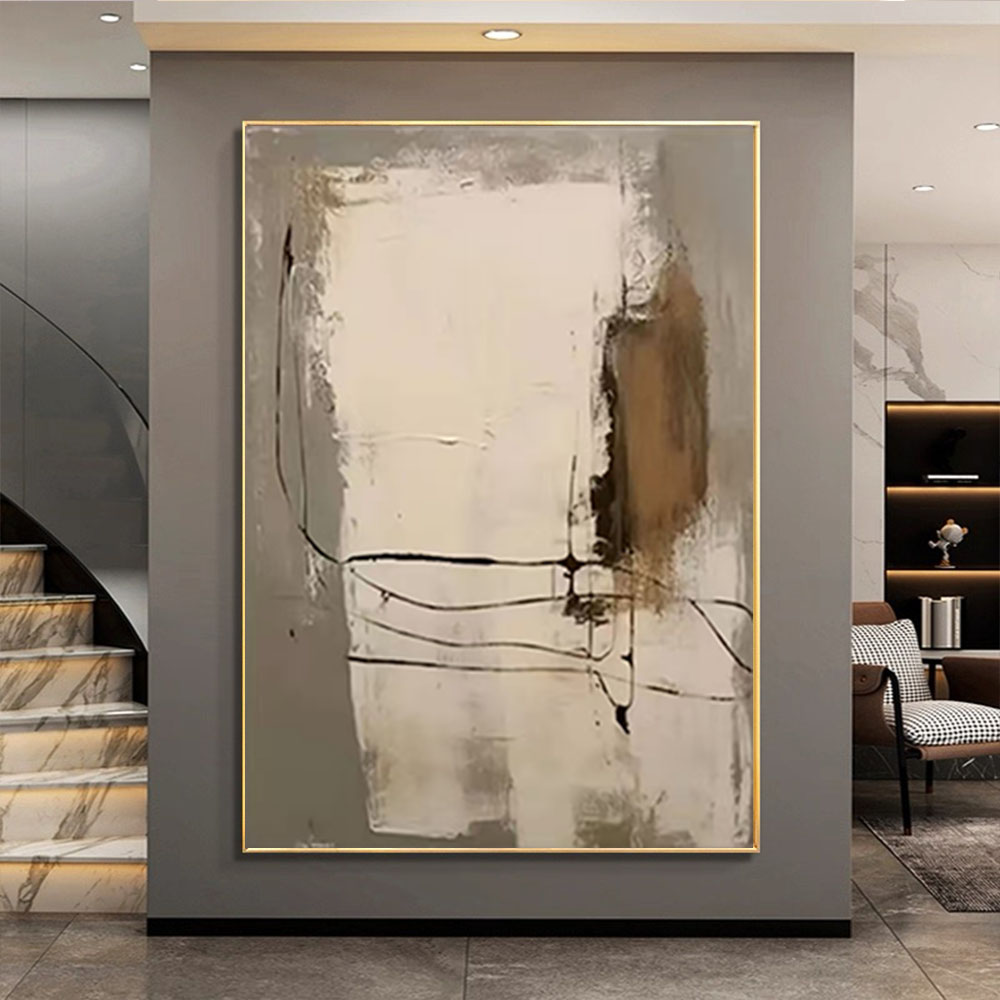 100% رسمت باليد النفط اللوحة م - مراجعة Home Decor Color Palettes وسعره