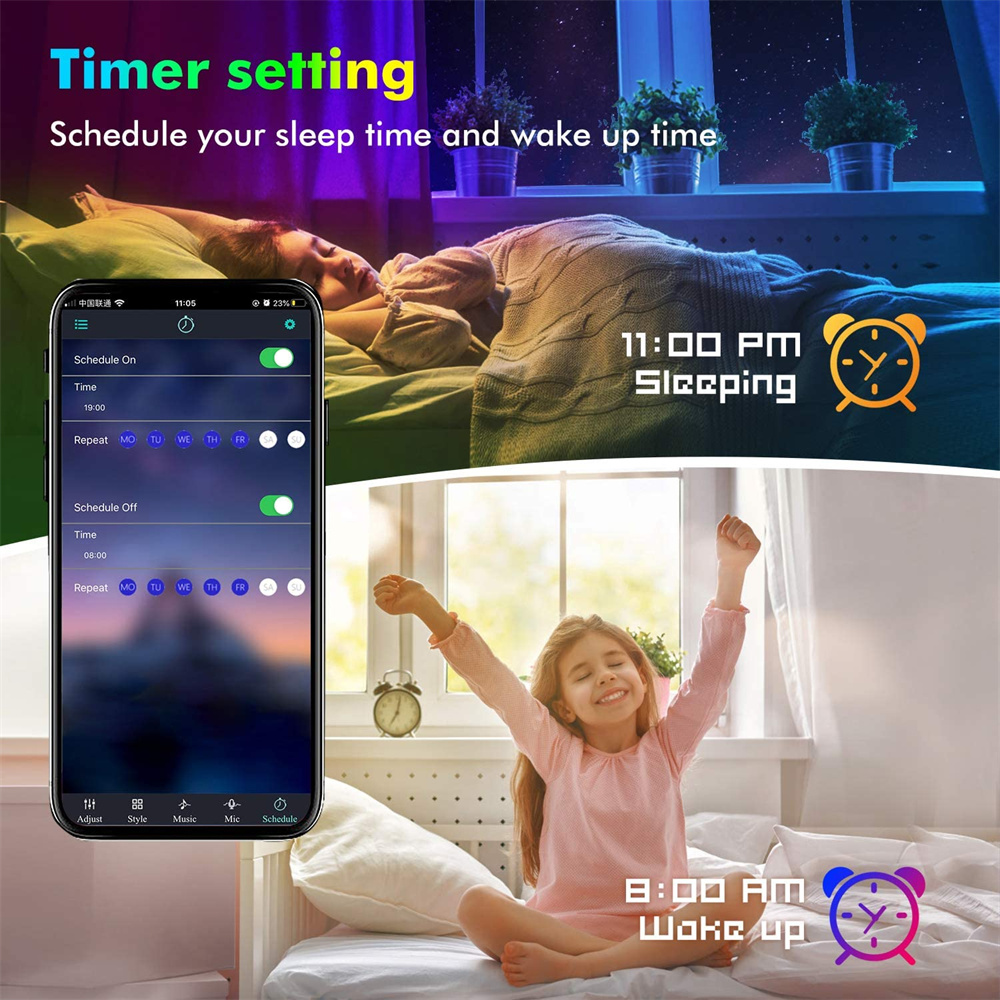 RGB5050 TV LED الخلفية APP الت - مراجعة Home Decor Free App وسعره