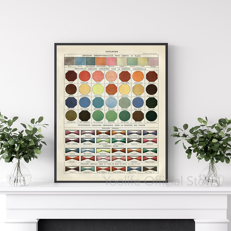 النسخة الفرنسية نظرية الألوان  - مراجعة Home Decor Color Palettes وسعره