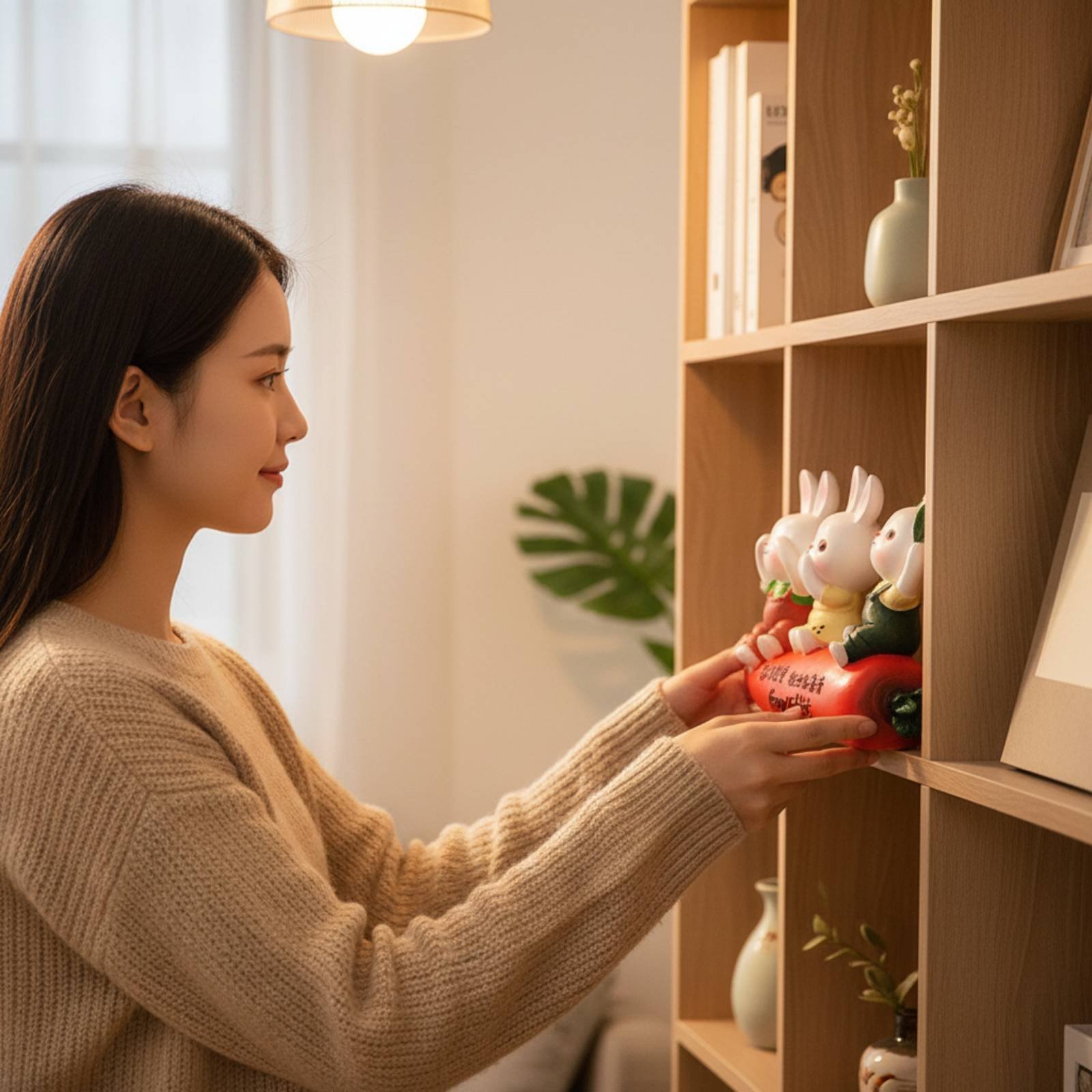 تمثال أرنب من الراتنج بتصميم أ - مراجعة Home Decor Design Ideas وسعره
