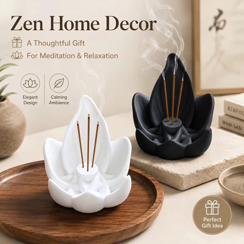 مبخرة زهرة اللوتس على الطراز ا - مراجعة Incense Stick Holder وسعره
