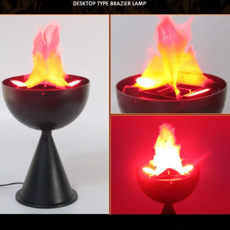 مصباح لهب ثلاثي الأبعاد مزيف،  - مراجعة Home Decor Shop وسعره