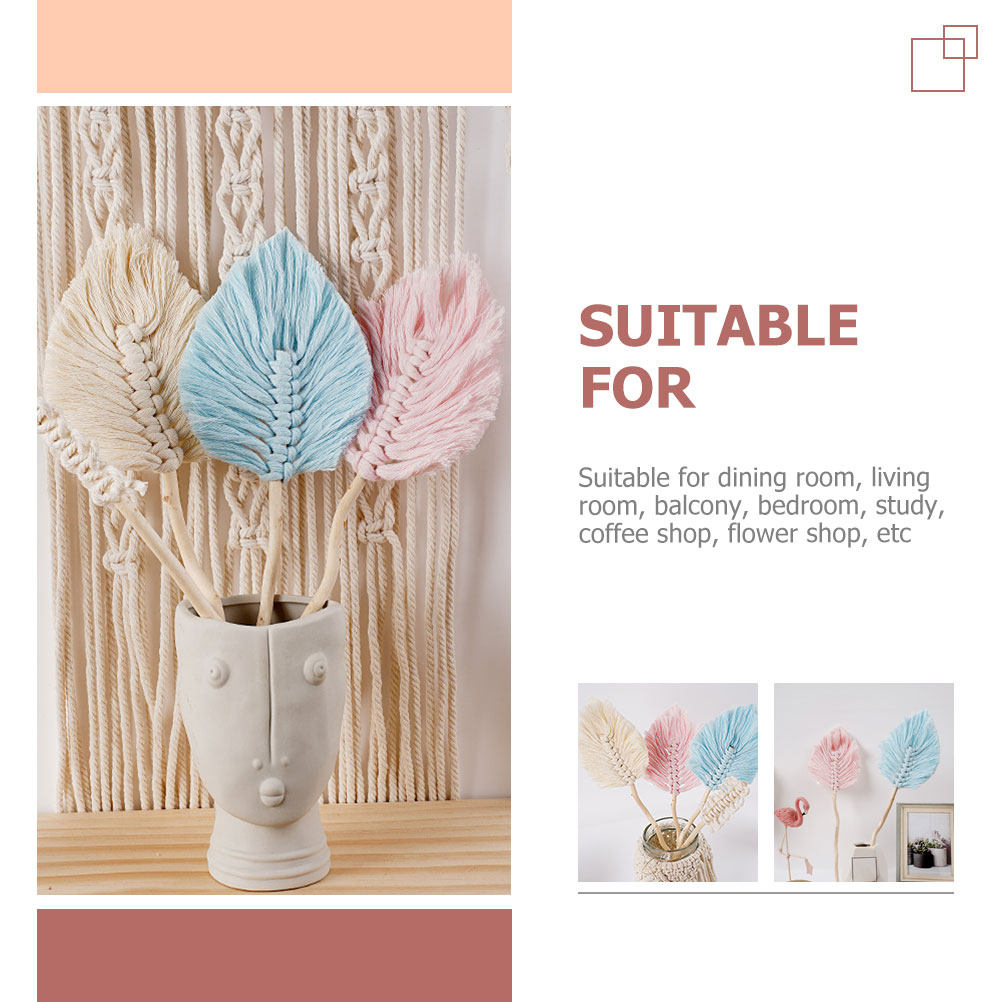 4 قطع من حبال القطن المنسوجة ع - مراجعة Home Decor Shop وسعره