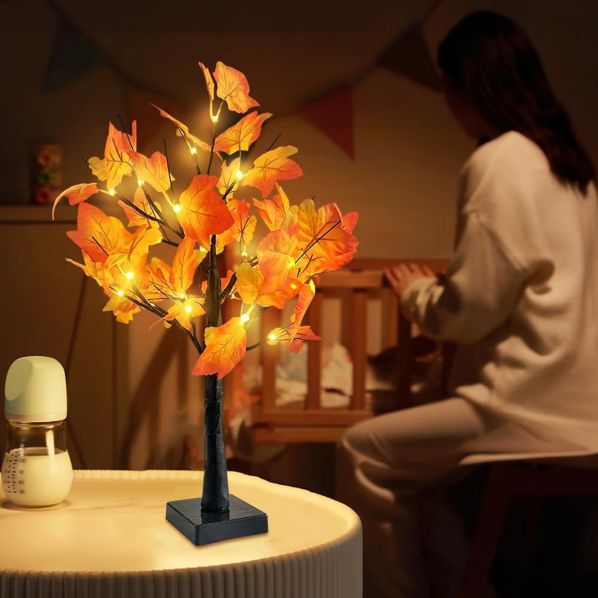 1 قطعة 24 LED الاصطناعي الأسود - مراجعة Home Decor Fallout 4 وسعره