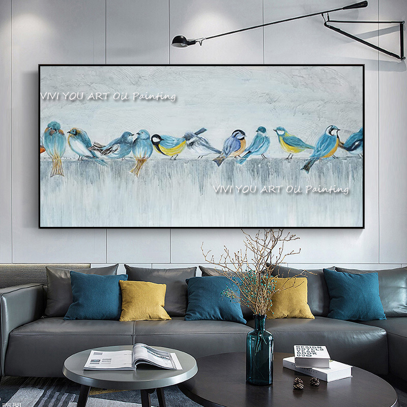 لوحة زيتية سميكة تجريدية مصنوع - مراجعة Home Decor Color Palettes وسعره