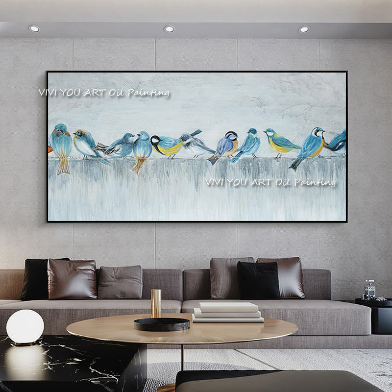 لوحة زيتية سميكة تجريدية مصنوع - مراجعة Home Decor Color Palettes وسعره