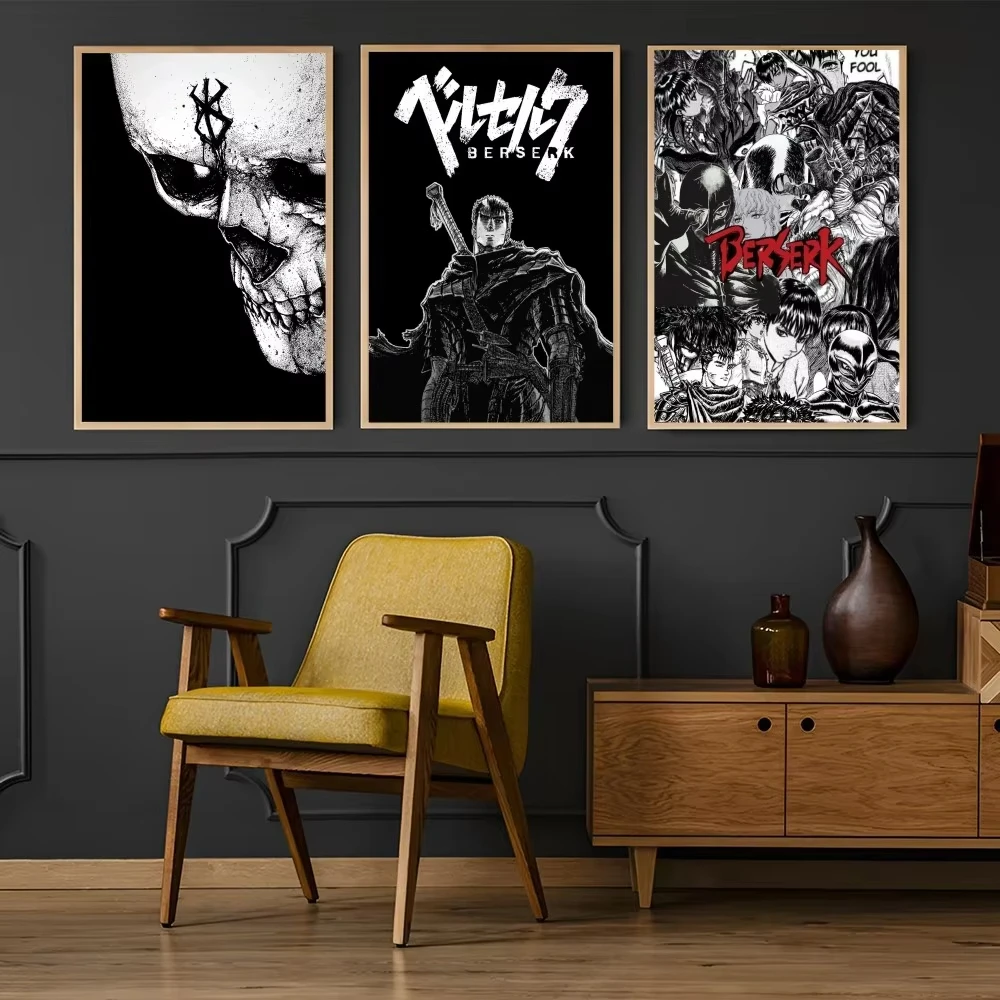 ملصق أنيمي بي-بيرسيرك مطبوع عل - مراجعة Home Decor Scrap وسعره