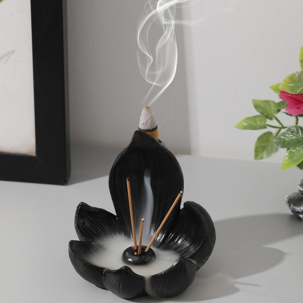 حامل بخور اللوتس من الراتنج، م - مراجعة Incense Stick Holder وسعره