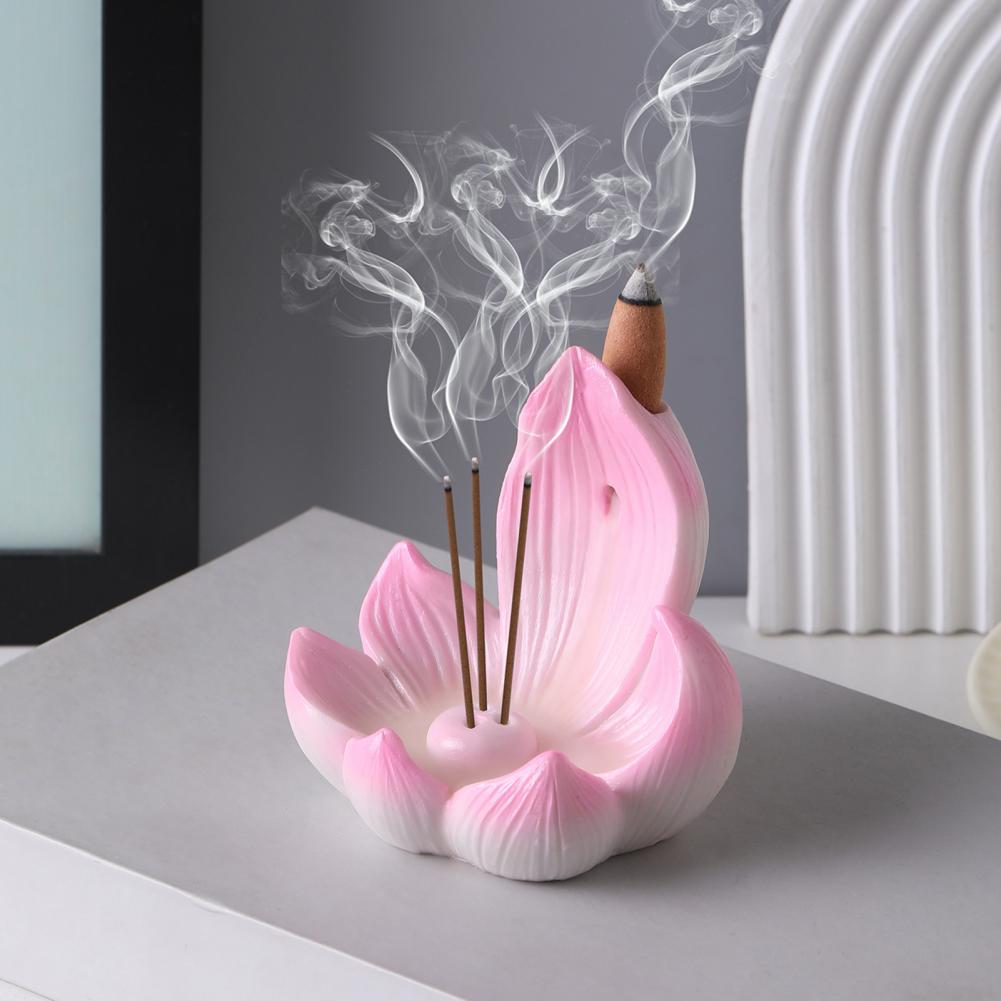 حامل بخور اللوتس من الراتنج، م - مراجعة Incense Stick Holder وسعره