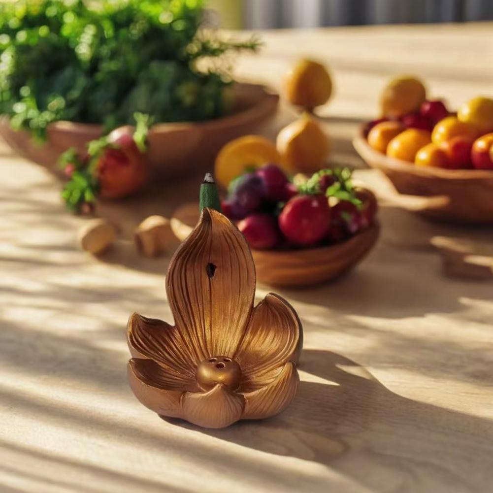 حامل بخور اللوتس من الراتنج، م - مراجعة Incense Stick Holder وسعره