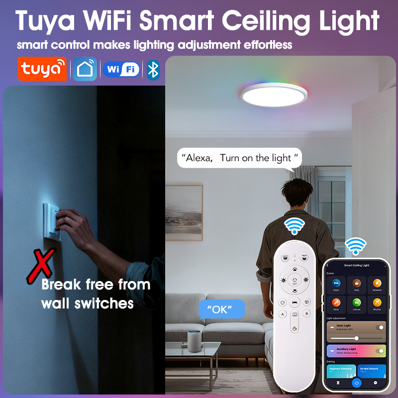 BENEWTON Tuya الذكية واي فاي ض - مراجعة Home Decor Free App وسعره
